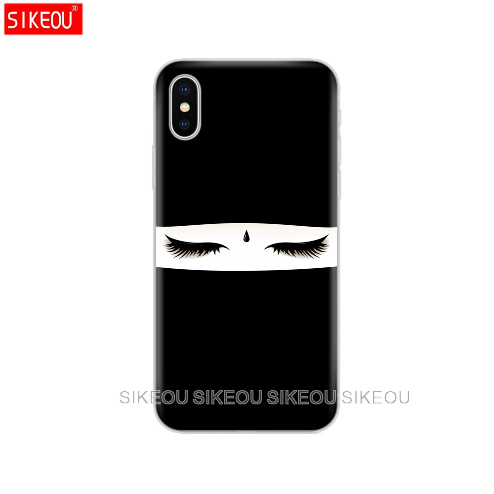 Силиконовый чехол для телефона Iphone 6X8 7 6s 5 5s SE 2020 Plus 10 XR XS 11 Pro Max с мусульманской