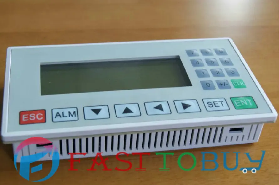 

Text Panel Display 7Keys 3.7" 192*64 Yellow-Green STN OP320 with programming cable New