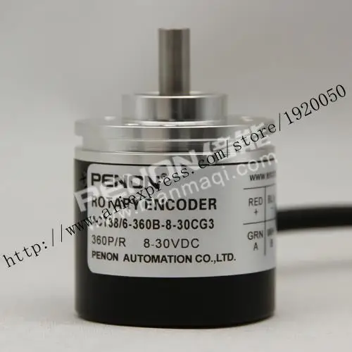 

Hot ACT38 / 6-360B-8-30CG3 rotary optical encoder 360 line solid shaft 6mm