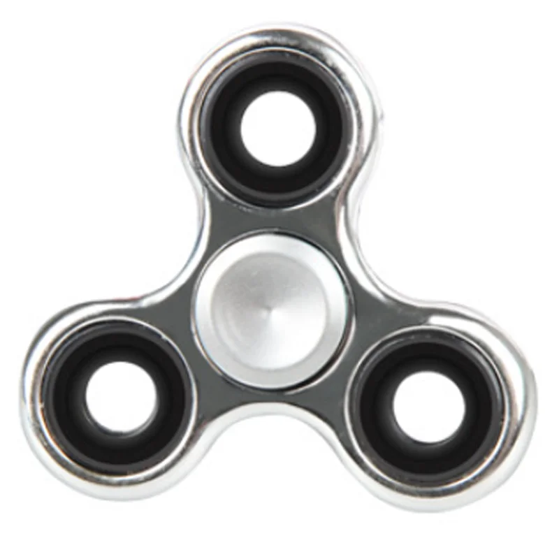 Pudcoco New Precious Platinum Tri-Spinner EDC Fidget Spinner Focus Toy Finger tip Gyro Kids Toy Gift Pudcoco New Precious Platinum Tri-Spinner EDC Fidget Spinner Focus Toy Finger tip Gyro Kids Toy Gift