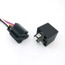 Jd2912 relé 12 v com tomada relé 4pin 5pin do carro 24 v 40a(China)