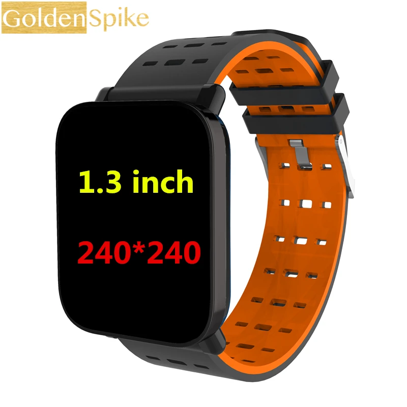 A6 P68 Смарт часы с монитор сердечного ритма Фитнес трекер крови Давление Smartwatch