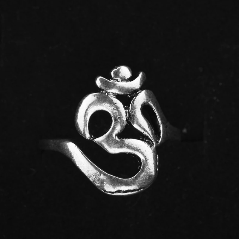 Hindoo Ом индийский буддийский АУМ кольцо Ом индуизм, йога Индия Спорт на открытом воздухе кольца для мужчин и женщин религиозный символ ювелирные изделия