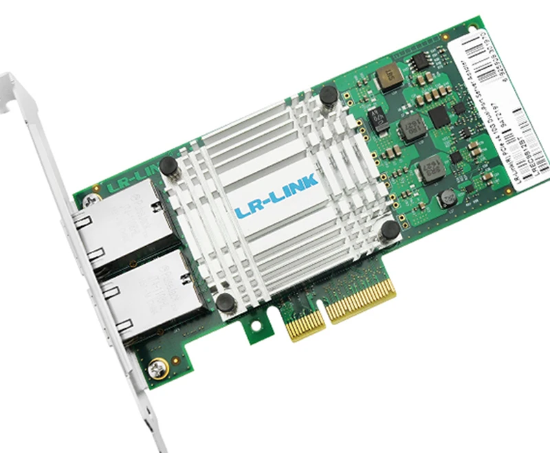 LR-LINK 9812BT двойной Порты и разъёмы 10 Gb Nic RJ45 сетевая карта Ethernet PCI Express X4 сетевой карты серверный адаптер Intel x550T2BLK Совместимость