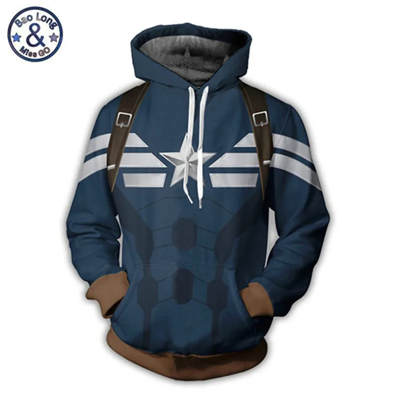 

Superhero Avengers 3 Infinity War Iron Man Tony Stark Hoodie Sweatshirt Men 3D Hoodies Male Pullover Cospaly Costume Streetwear