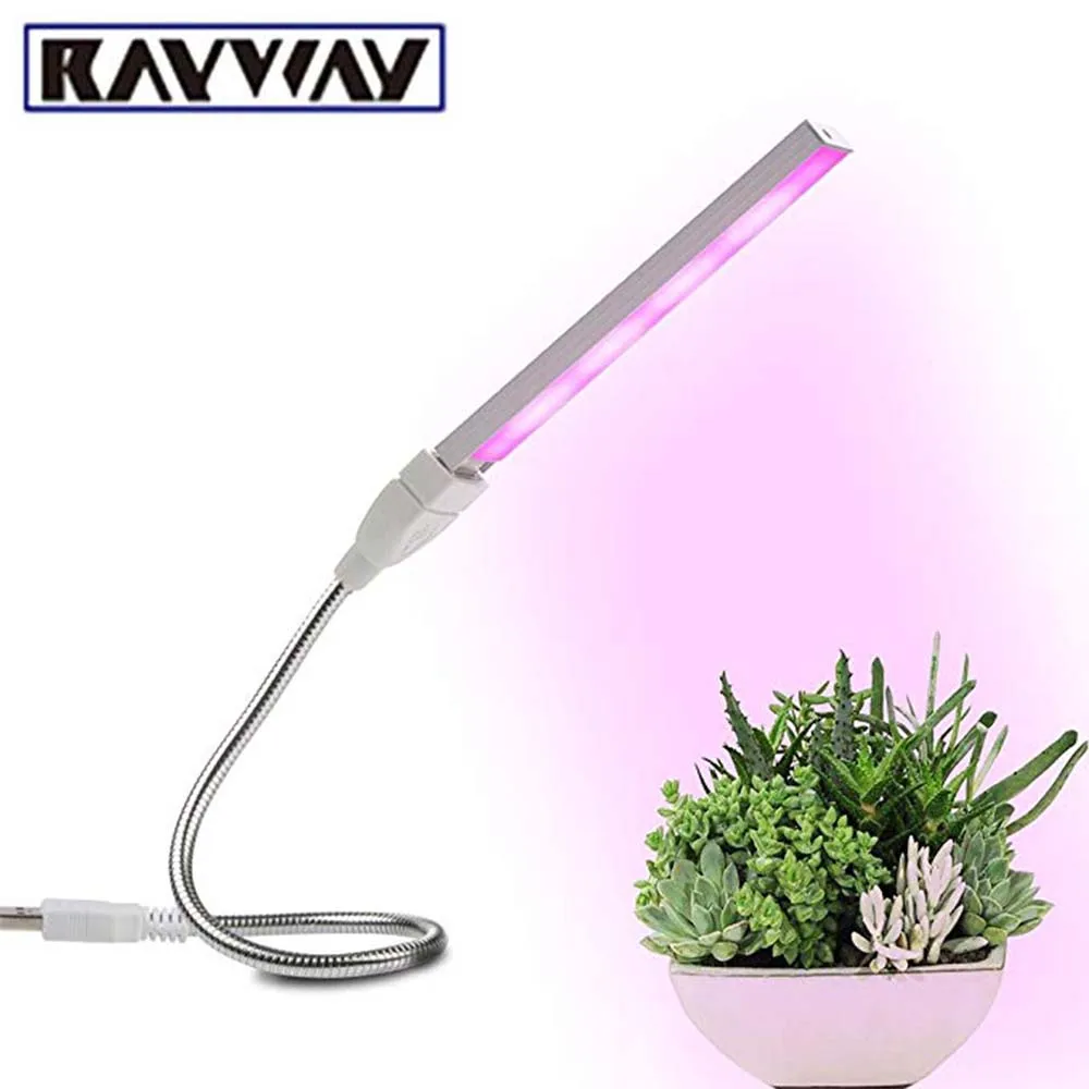 Full Spectrum Led Plant Grow Light Bulb USB DC 5V Fitolampy Phyto Lamp