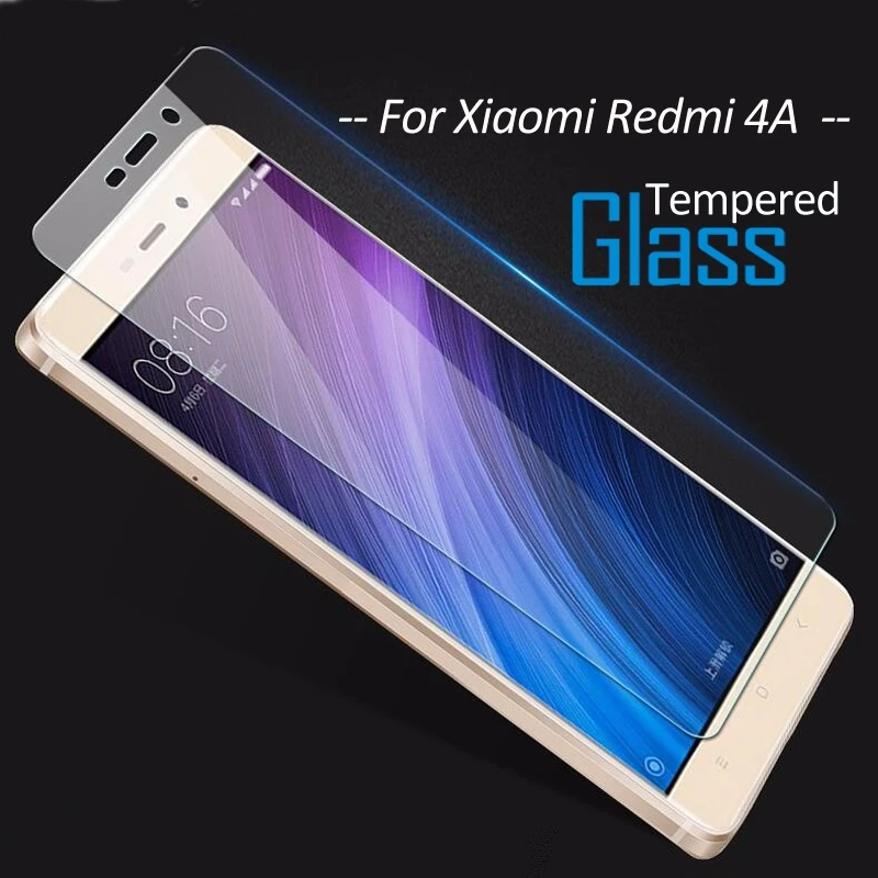Закаленное стекло для Xiaomi Redmi 4A защитная пленка экрана PRIME|Защитные стёкла и