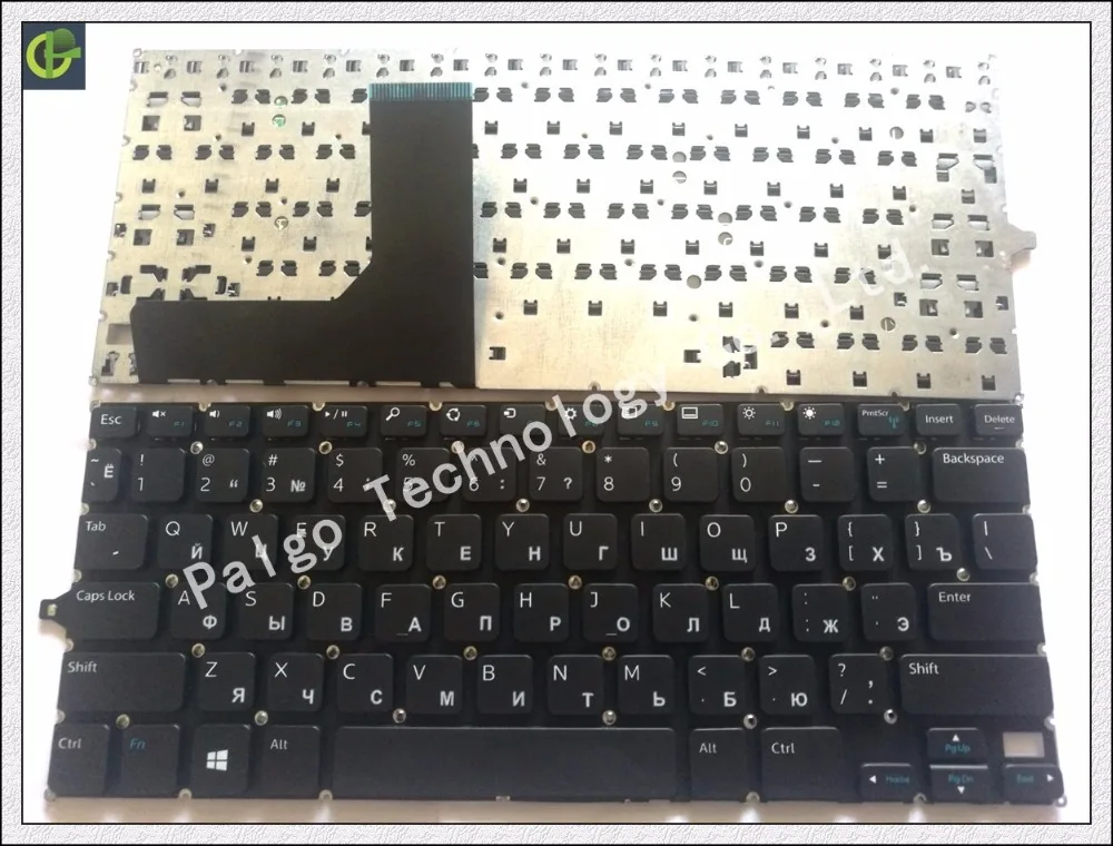 Russian Keyboard for Dell Inspiron 11 3000 3147 3148 P20T  RU black laptop keyboard