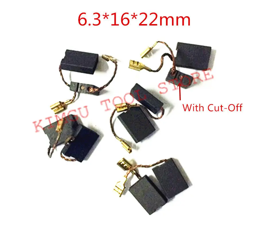 5 Pairs Replacement 23mm x 16mm x 6mm Carbon Brushes for Bosch 180 Bosch 230 Angle Grinder Tool Accessories 5 Pairs Replacement 23mm x 16mm x 6mm Carbon Brushes for Bosch 180 Bosch 230 Angle Grinder Tool Accessories