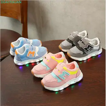 

New 2018 High quality fashion children casual shoes breathable cool kids sneakers excellent Lovely sports baby boys girls shoes