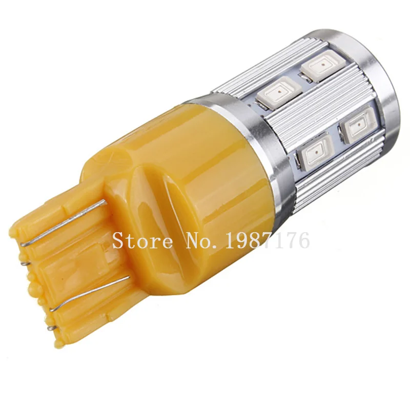 1 шт. Автомобильные светодиодные лампы T20 7443 W21/5W 12 SMD Q5 5630 W3x16q В|car light|12v car led lamplight fog |