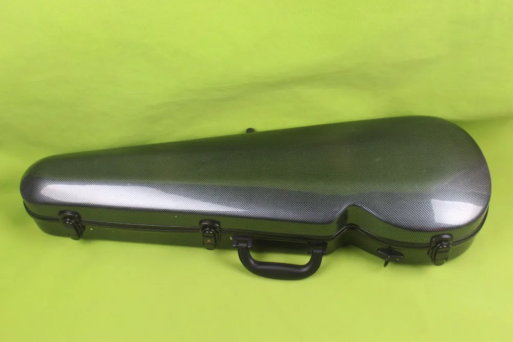 

the black high quality carbon fiber 4/4 New Violin Case Light Strong