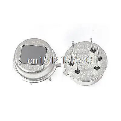 

2Pcs AM622 6-Pin Pyroelectric IR PIR Sensor Human Body Infrared Detector