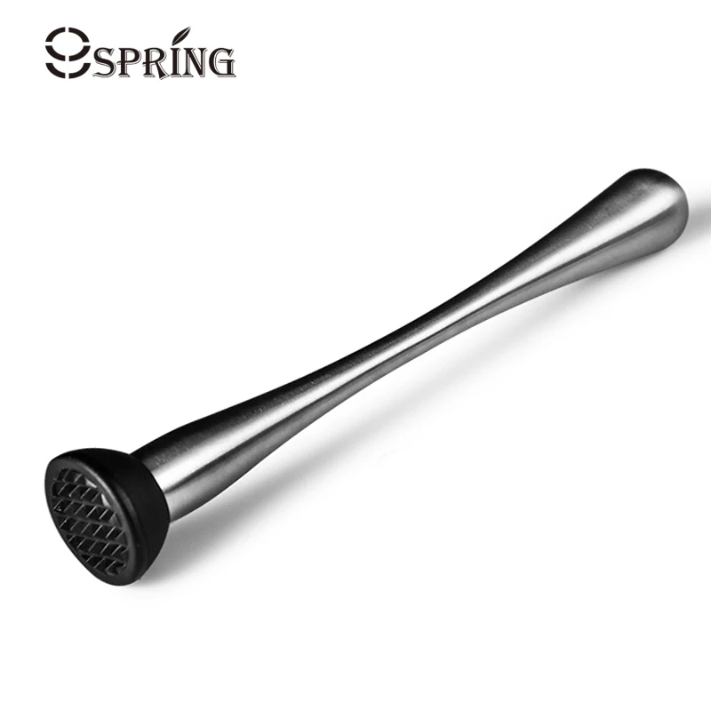 Stainless Steel Cocktail Muddler Mojito Mint Fruit Muddle Mixer Bar