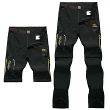 Mortonpart Для мужчин брюки брюки-шорты Кемпинг Пеший Туризм Открытый спортивные брюки треккинг Альпинизм Рыбалка Брюки