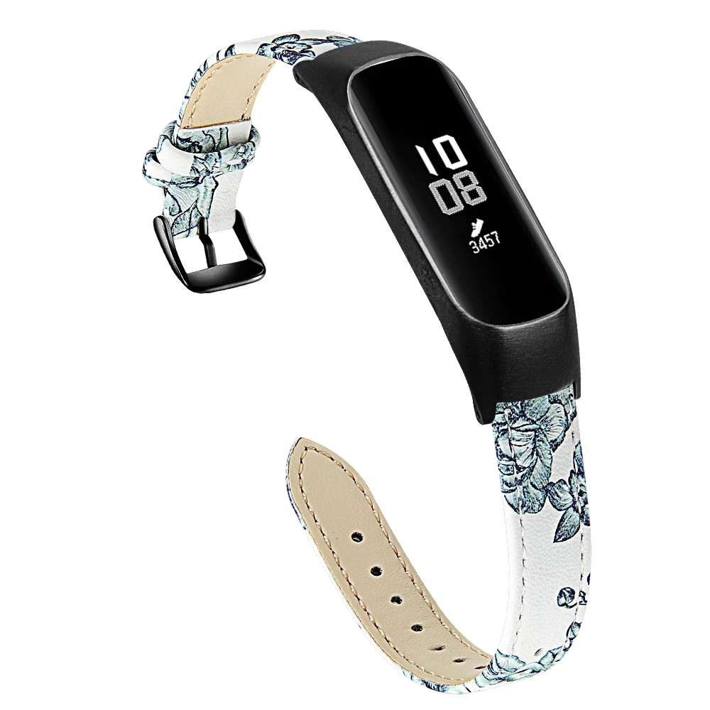 Joyozy красивая удобная индивидуальность для samsung fit-e SM-R375 ремешки для часов модный кожаный ремешок для samsung galaxy Watch
