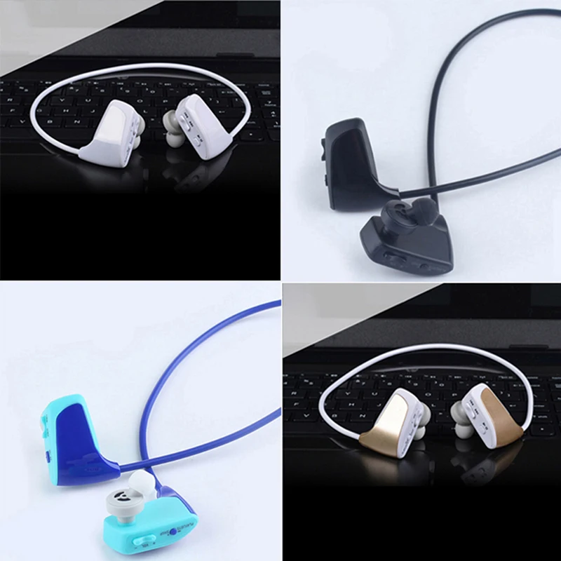 

High Sound Quality W262 USB 2.0 4GB Mp3 Player Headset Music Sport Running Mp3 Player Headphone Earphone Player