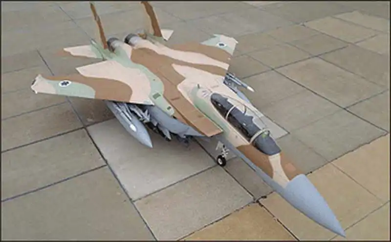 60 см Длина DIY Бумажная модель 1:32 Масштаб F-15C/E/I Eagle Dual-roal Fighter версия высокого разрешения 3D DIY бумажная игрушка для рукоделия