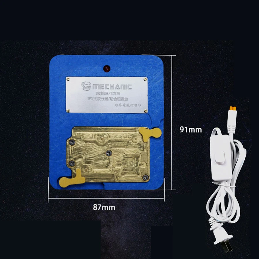 

MECHANIC For IPHONE X XS XS-MAX Motherboard layering Upper and lower laminated constant temperature heating table