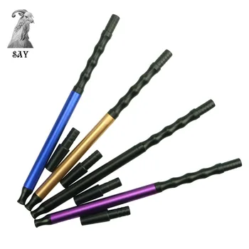 

SY 1set Aluminum Alloy 30cm Hookah Handle Set Suit For Diameter 12MM Silicon Hose Chicha Shisha Hookah Accessories