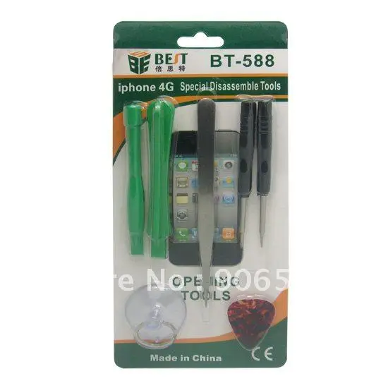 

Free Shipping 7in1 cell phone Repair Tool Kit for iphone4 4G ipad