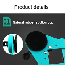 Сверло плитка стекло отверстие локатор пилы ядро бит руководство открытие регулируемый 4-83 мм QP2