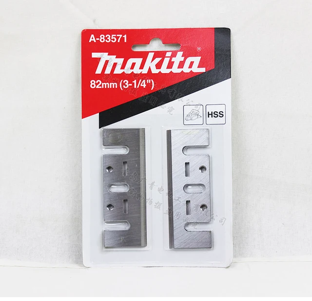 Japan Makita Plane Iron 82mm Woodworking Planer Blade Hand Planing