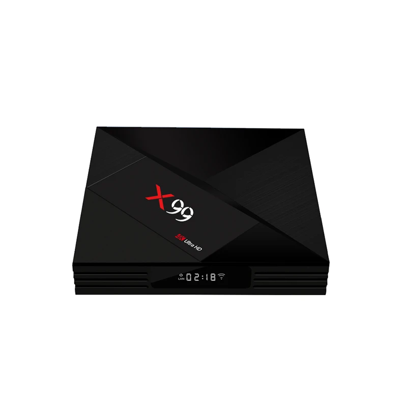2018 Newest RK3399 X99 4GB/32GB Smart Android 7.1 TV BOX support 2.4G/5G Wifi H.265 4K BT4.1 USB 3.1 Type-C/A smartMedia Player