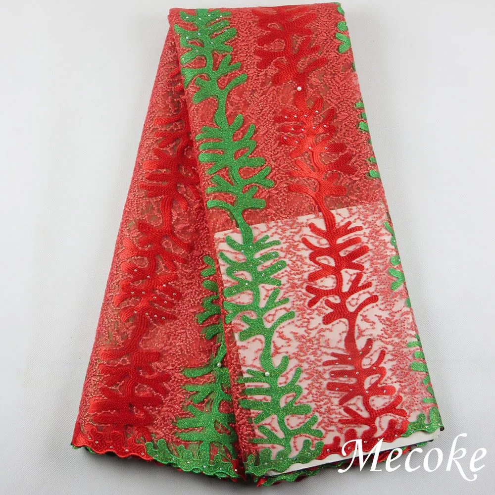 

New arrival african lace fabric high quality peach french cord lace guipure lace fabric for Nigerian lace fabric for party dress