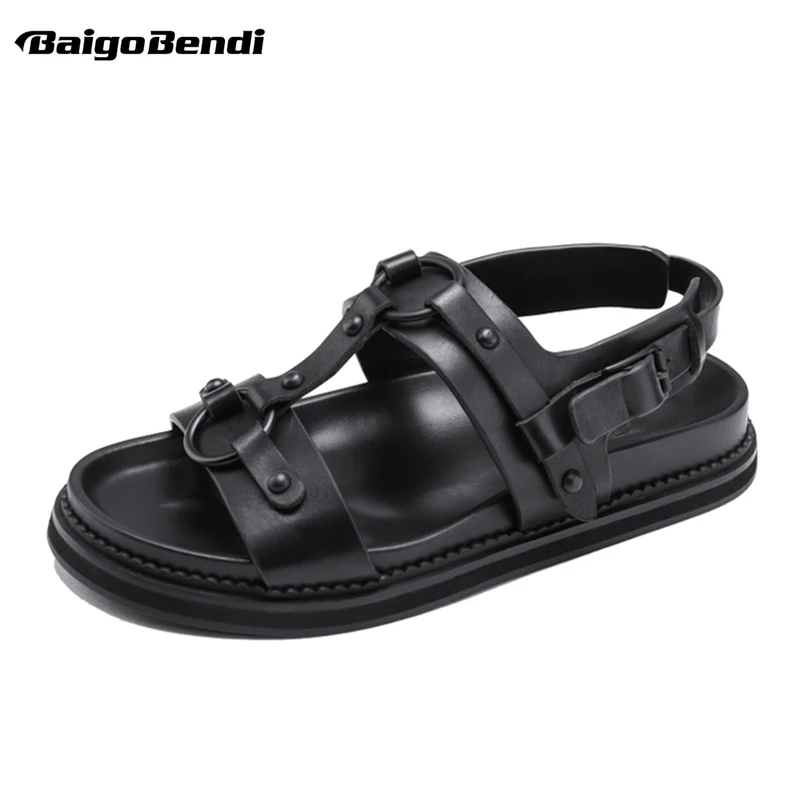 belt sandals for mens