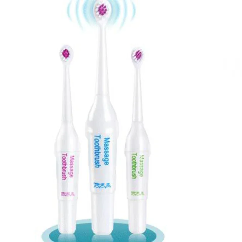 Children Electric Toothbrush Kids Home Soft Hair Electric 3 Pcs Replace Clean Head Teeth Brush for Kids Baby Teething Oral Care