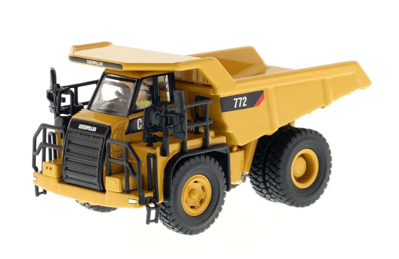 DM 1:50 Caterpillar CAT 775 г G Off-Highway самосвал Инженерная техника литая игрушка 85909 модель коллекции, украшения - Цвет: Цвет: желтый
