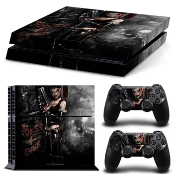 

Free drop shipping video game for cartoon girl decals for Sony PS4 Console + 2PCS Controllers Skin Sticker #TN-P4-10365