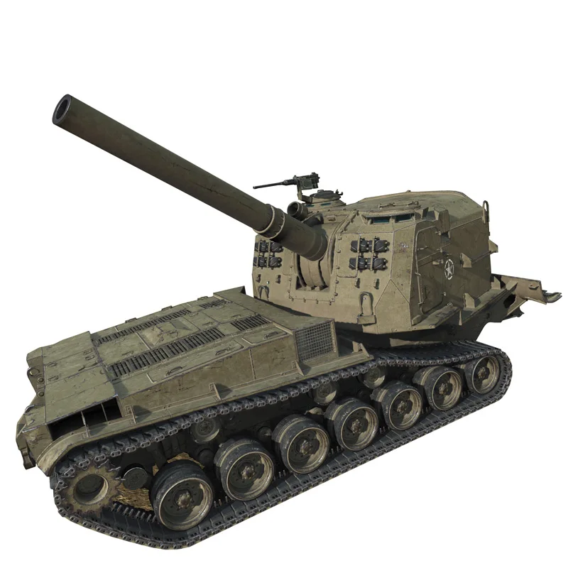 M53/M55 самоходная артерия Танк 1:50 DIY Бумажные модели детские игрушки игра