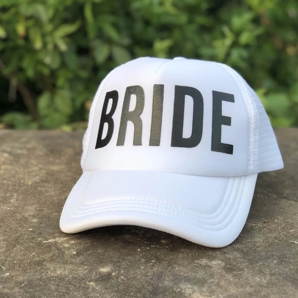 2019Snapback шляпы для женщин невесты водителя грузовика шляпа неоновая Невеста сетка