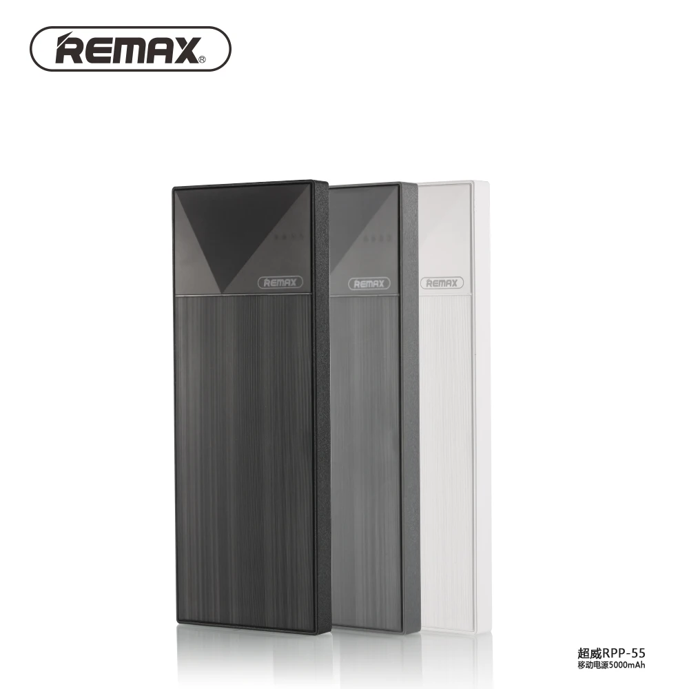 For Iphone Smartphones 5000 Mah Powerbank Remax RPP 54 5000mAh External Mobile Battery Charger Protable Mobile