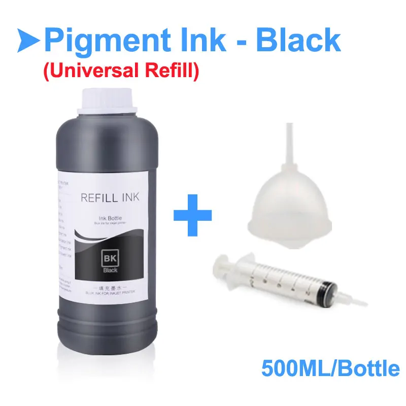 Дешево 500 мл бутылка пигментные чернила для hp 178 364 655 670 711 920 932 933 950 951 952 953 954 955 970 971 980 пигментные чернила для hp принтер