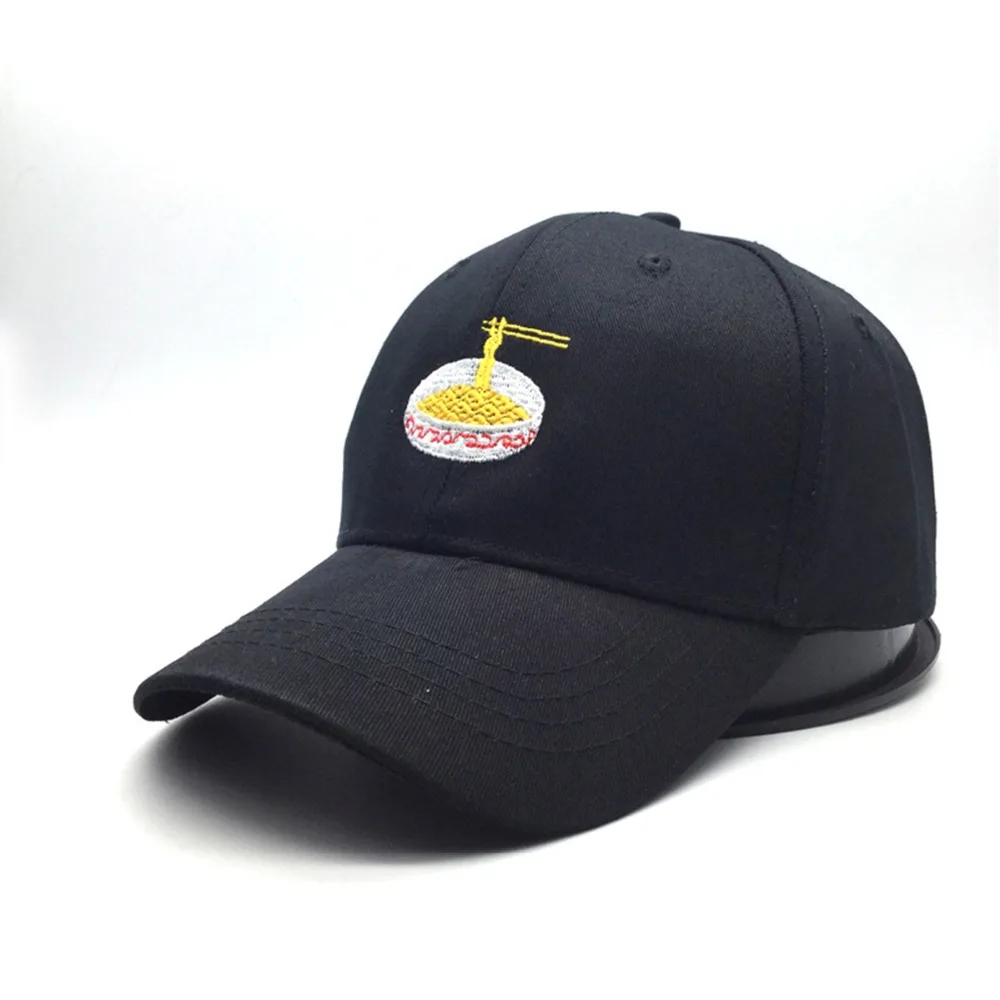 

Hats/Caps New Spring Nuddles Dad Hat Embroidery Adjustable Cotton Baseball Cap Men Women Unisex Casual Outdoor Snapback Caps