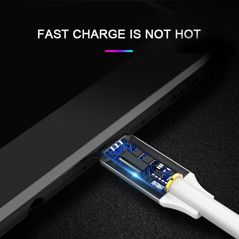 Подходит для huawei TYPE-C зарядный кабель 5A супер быстрая зарядка фиолетовый пластиковый сердечник Быстрая зарядка