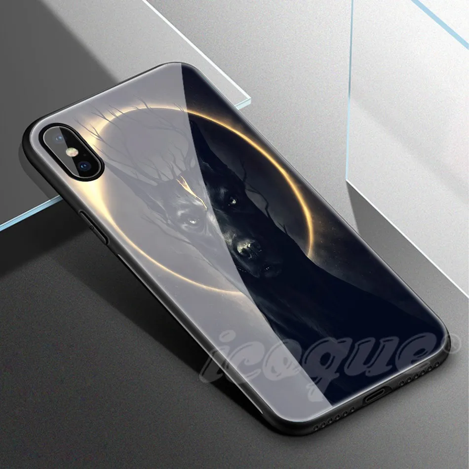Animal Case for iPhone X 8 Plus Luxury iphonex Coque Glass Phone Cases for iPhone 8 Plus X 7 6s 6 Plus Case Silicone Cute Cover (13)