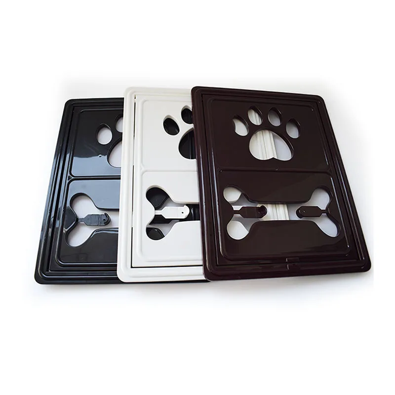 Lockable Magnet Control Pet Dog Cat Door for Screen Window Security Flap Gates Pet Tunnel Dog Fence Free Access Door for Home9