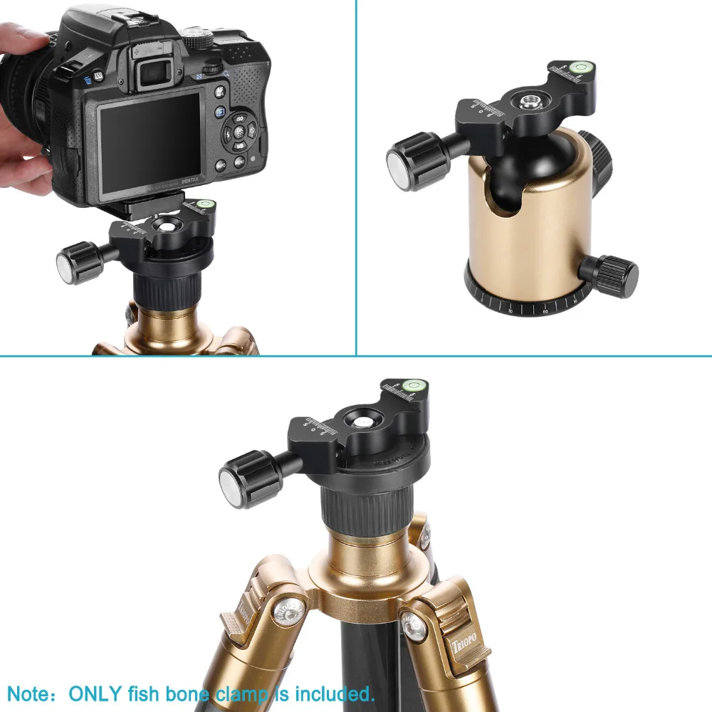 Neewer Quick Release Plate Зажим qr совместимый с Arca Swiss подходящий для Fujifilm пузырьковый