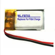 TTVXO для 50 мАч Smartband Fitbit Charge Smartwatch батарея LSSP281320AB