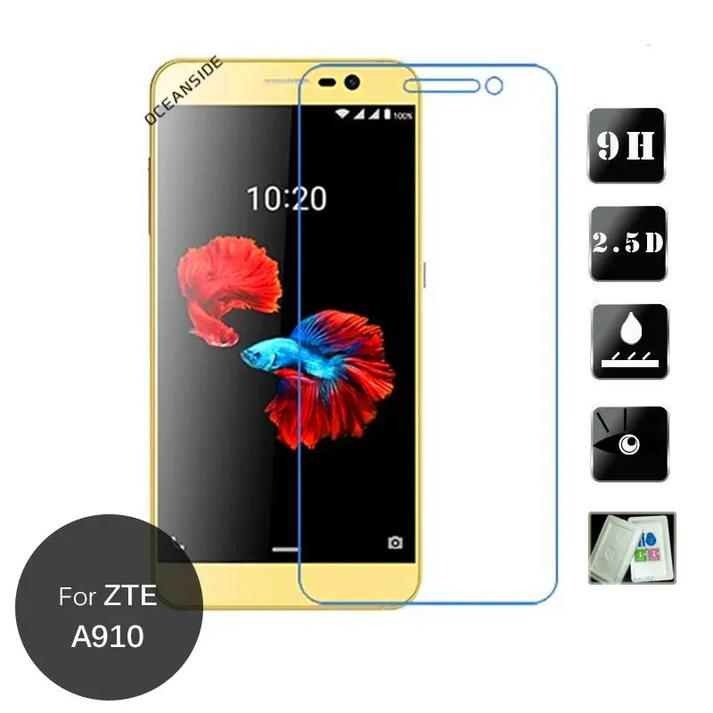 2 шт для Zte Blade A910 закаленное стекло Защита экрана 5 9h защитная пленка на V6 Max Ba910 A 910