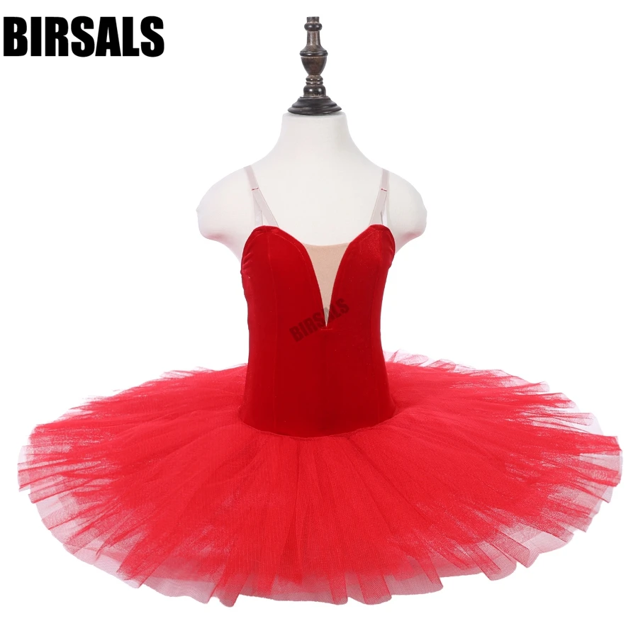 Buy Red 7layer hard tulle pancake tutu platter