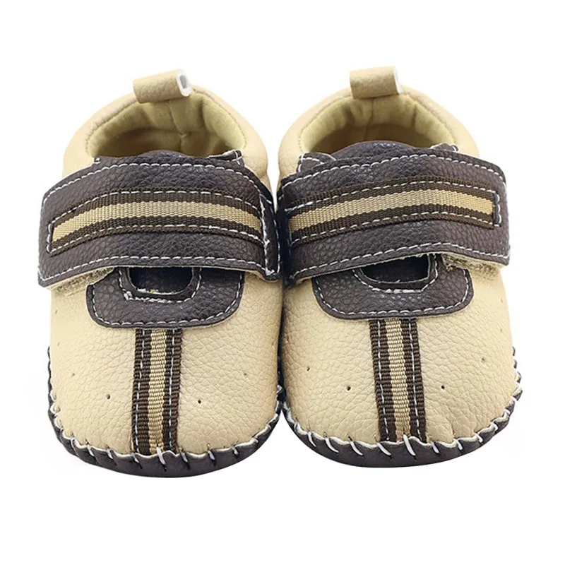 High Quality Baby Boys Shoes Leather Solid Rubber Patch ...