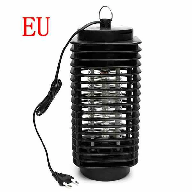 Черная 110 В/220 В электронная лампа для уничтожения насекомых от комаров светодиодный ночной Светильник для борьбы с насекомыми P05
