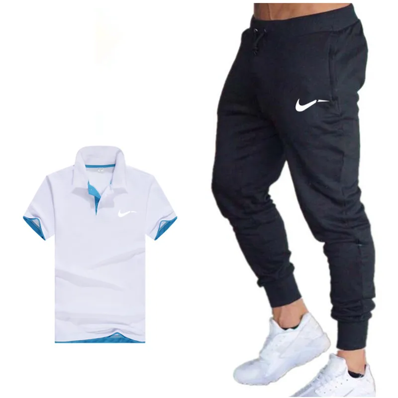 2018 Summer Men Polo Shirts Fashion Tracksuit Men Set Short Sleeve Casaul Slim Fit Sporting Suit Men Tops+shorts 2018 Summer Men Polo Shirts Fashion Tracksuit Men Set Short Sleeve Casaul Slim Fit Sporting Suit Men Tops+shorts