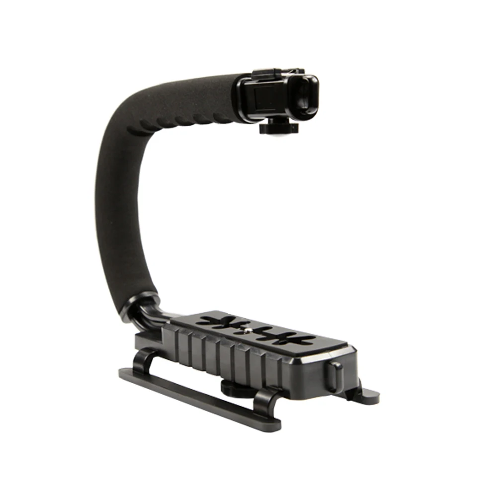 Держатель для вспышки в форме ручки ручной держатель камеры Canon Nikon DSLR iPhone 7 экшн