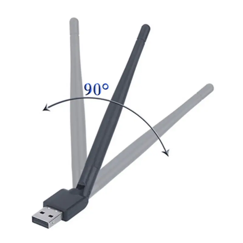 Сетевой адаптер беспроводной WiFi антенна USB RJ45 адаптер MTK7601 88772A Koqit k1 U2 спутниковый ресивер сеть Lan цифровой ТВ-приставка